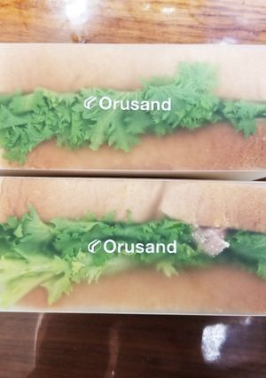 わさび菜とツナのサンドイッチ-レシピのメイン写真