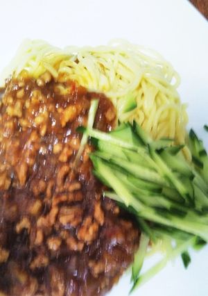 【お家で作れる本格中華㉓】ジャージャー麺-レシピのメイン写真