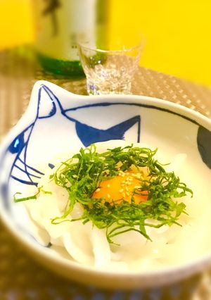 イカ卵黄大葉-レシピのメイン写真