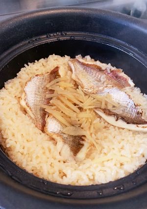 調理師が作る、簡単鯛めし。炊飯器 鍋-レシピのメイン写真