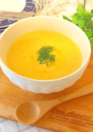 豆腐クリームでかぼちゃのポタージュ-レシピのメイン写真