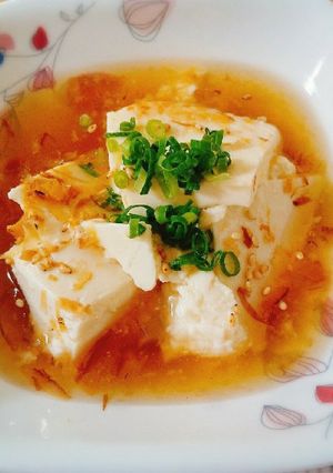 5分で1品！簡単★豆腐の生姜ダシあんかけ-レシピのメイン写真