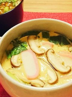 楽チン♪しあわせ茶碗蒸し♪-レシピのメイン写真