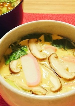 楽チン♪しあわせ茶碗蒸し♪-レシピのメイン写真