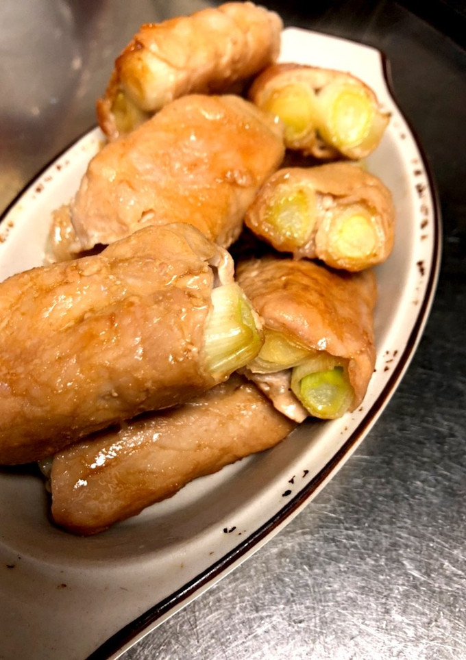 超簡単 豚肉のネギ巻き-レシピのメイン写真