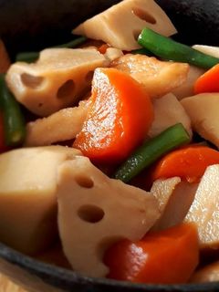さつま揚げと根菜の煮物-レシピのメイン写真