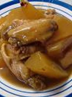 保温鍋でうまうま♪大根と鶏手羽のカレー煮-レシピのメイン写真