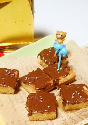 キャロブシロップの一口チョコケーキ-レシピのメイン写真