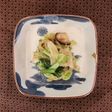 小松菜とキャベツのオイスターソース和え