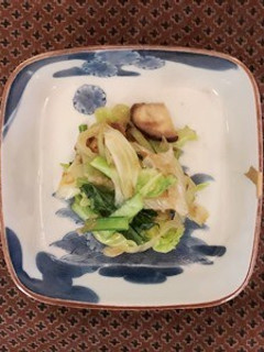 小松菜とキャベツのオイスターソース和え-レシピのメイン写真