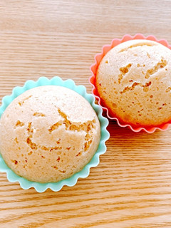 \離乳食 おやつ/ きなこ蒸しパン-レシピのメイン写真