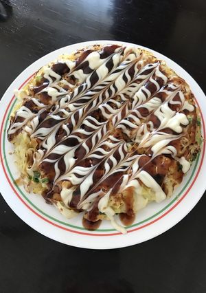 粉なし！余ったキャベツでお好み焼き風-レシピのメイン写真