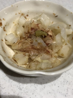 白菜漬けの醤油わさびあえ-レシピのメイン写真