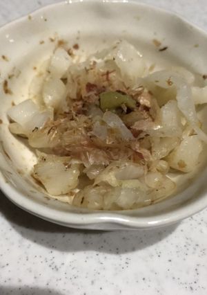 白菜漬けの醤油わさびあえ-レシピのメイン写真