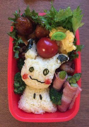 キャラ弁 ポケモン ミミッキュ-レシピのメイン写真