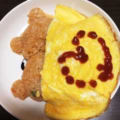 A picture of 炊飯器で簡単☆オムライス♡.