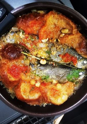 ニジマスのバケット煮-レシピのメイン写真