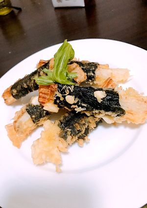 簡単3ステップ！山芋の磯辺揚げ-レシピのメイン写真