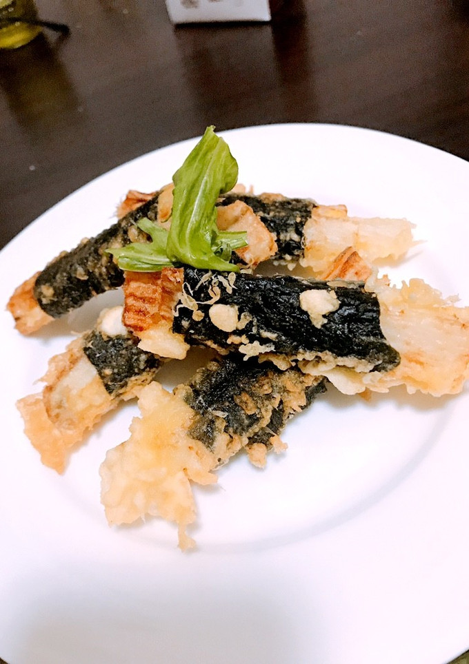簡単3ステップ！山芋の磯辺揚げ-レシピのメイン写真