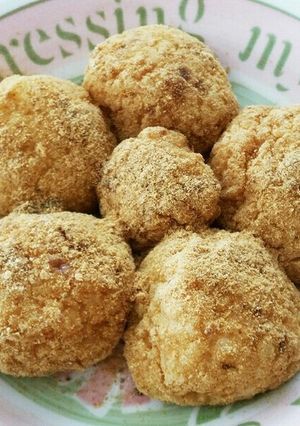 餅米 簡単きな粉おはぎ(黒糖使用)-レシピのメイン写真
