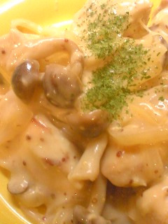 チキンのクリーム煮マスタード風味-レシピのメイン写真