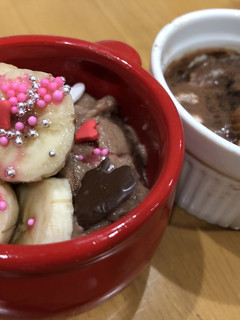 バナナチョコババロア-レシピのメイン写真
