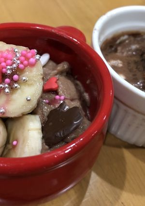 バナナチョコババロア-レシピのメイン写真