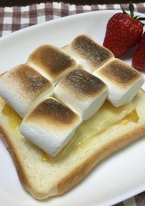 マシュマロトースト-レシピのメイン写真