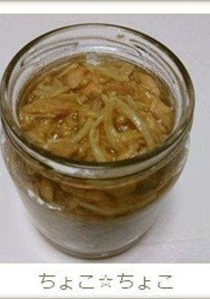 切って煮るだけ！簡単「ツナ入りなめ茸」-レシピのメイン写真