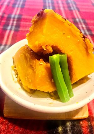 ほくほく(^^)こがし醤油バターかぼちゃ-レシピのメイン写真
