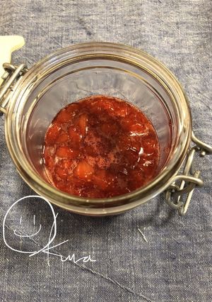 ☆あっという間に☆食べきりイチゴジャム-レシピのメイン写真