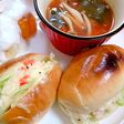 ポテサラロールセット#ワンプレート朝ご飯