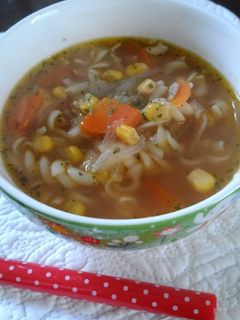 マカロニスープ【柏市学校給食】-レシピのメイン写真