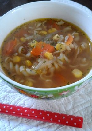 マカロニスープ【柏市学校給食】-レシピのメイン写真