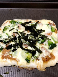 お餅消費!お餅ピザ-レシピのメイン写真