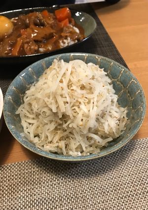 大根大量消費カリカリじゃこと大根のナムル-レシピのメイン写真