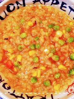 簡単リメイク!ラーメン残りスープリゾット-レシピのメイン写真