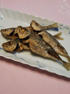 小鯵の唐揚げ【柏市学校給食】-レシピのメイン写真