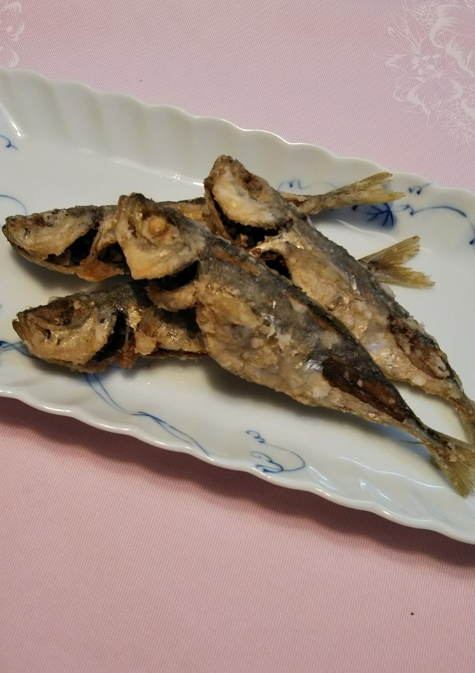 小鯵の唐揚げ【柏市学校給食】-レシピのメイン写真