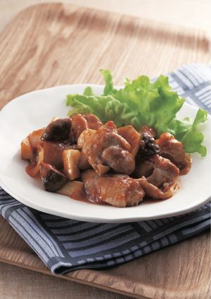 鶏肉とエリンギのチリソース炒め-レシピのメイン写真