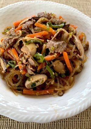ご飯がすすむ♪チャプチェ(^-^)-レシピのメイン写真