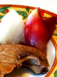 ミョウガの甘酢漬け(付け合せ)-レシピのメイン写真