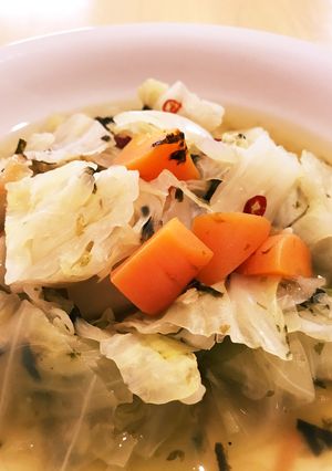お茶漬けの素de野菜スープ-レシピのメイン写真