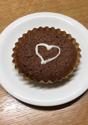 バレンタイン♡チョコマドレーヌ-レシピのメイン写真