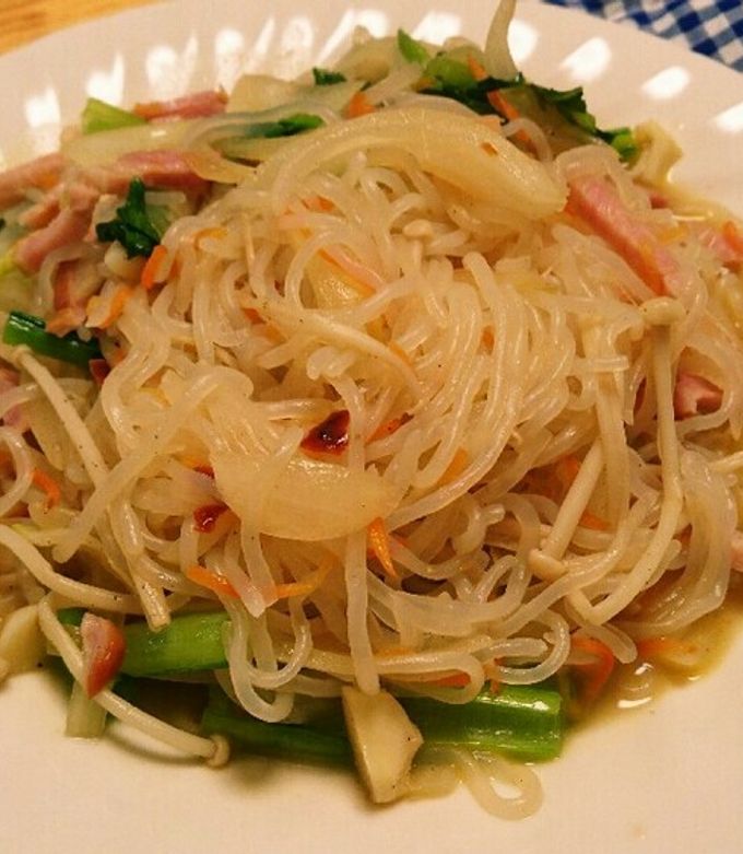 ロカボ 糸こん ﾊﾟｽﾀ-レシピのメイン写真