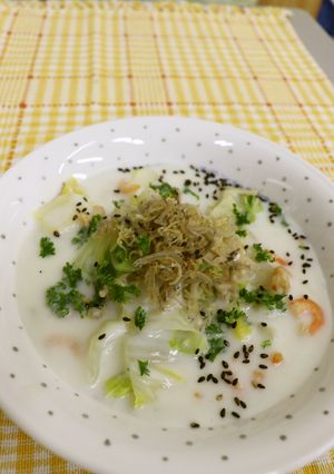 白菜のミルクがけ-レシピのメイン写真