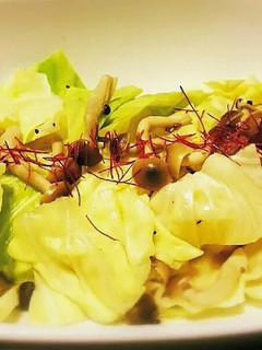 *キャベツとしめじの中華風ホットサラダ*-レシピのメイン写真