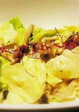 ＊キャベツとしめじの中華風ホットサラダ＊-レシピのメイン写真