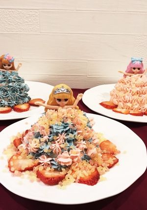 ハッピーセットリカちゃんドールケーキ-レシピのメイン写真