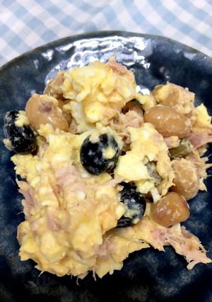 サラダ豆のマヨカレー和え-レシピのメイン写真